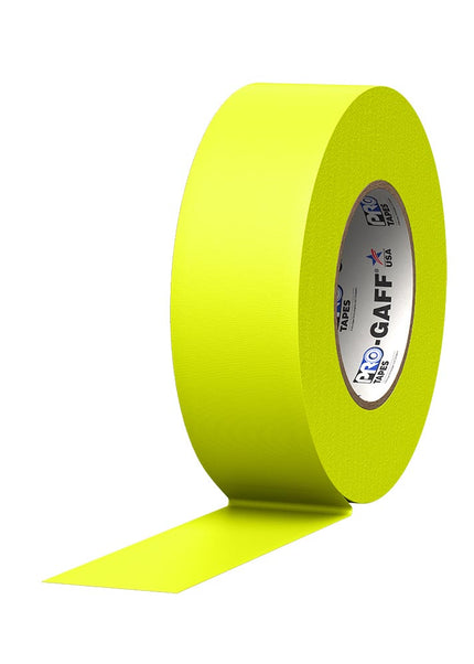 ProTapes Pro Gaff Cinta de tela mate con adhesivo de hule 2" x 55 yardas