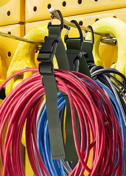 Organizador de cable de extensión ajustable