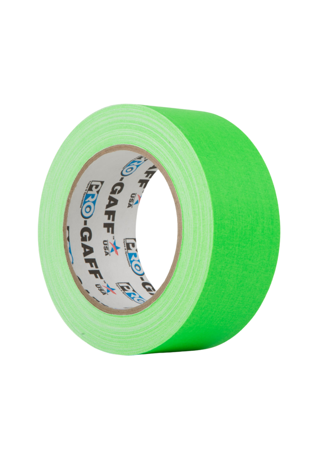 ProTapes Pro Gaff Cinta de tela mate con adhesivo de hule 2" x 25 yardas