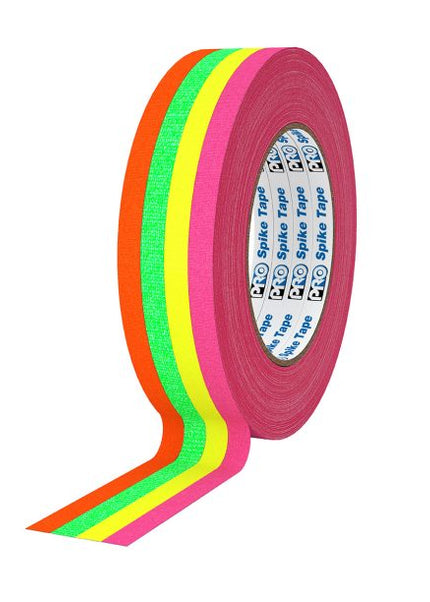 KIT ProTapes ProGaff Spike Cinta de tela mate con adhesivo de hule 1/2" x 20 yardas