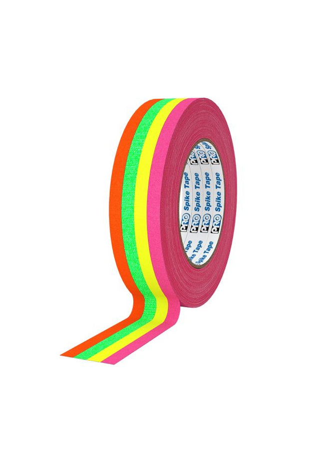 KIT ProTapes ProGaff Spike Cinta de tela mate con adhesivo de hule 1/2" x 20 yardas