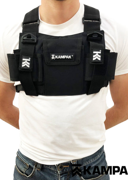 Double Chest Bag Utra Slim P/ Telefono + Radio