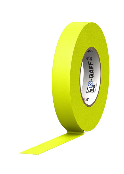 ProTapes Pro Gaff Cinta de tela mate con adhesivo de hule 1" x 55 yardas