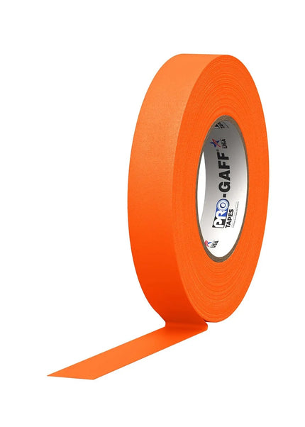 ProTapes Pro Gaff Cinta de tela mate con adhesivo de hule 1" x 55 yardas