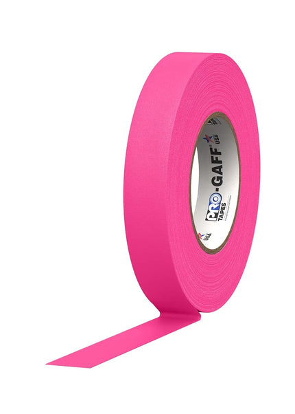 ProTapes Pro Gaff Cinta de tela mate con adhesivo de hule 1" x 55 yardas