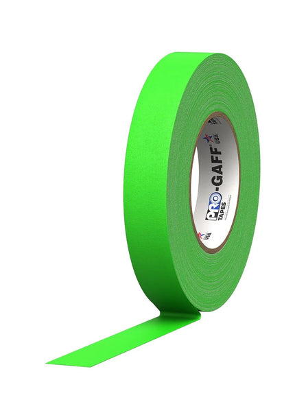 ProTapes Pro Gaff Cinta de tela mate con adhesivo de hule 1" x 55 yardas