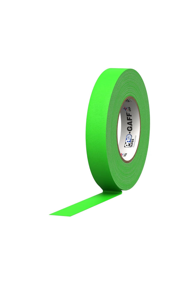 ProTapes Pro Gaff Cinta de tela mate con adhesivo de hule 1" x 55 yardas