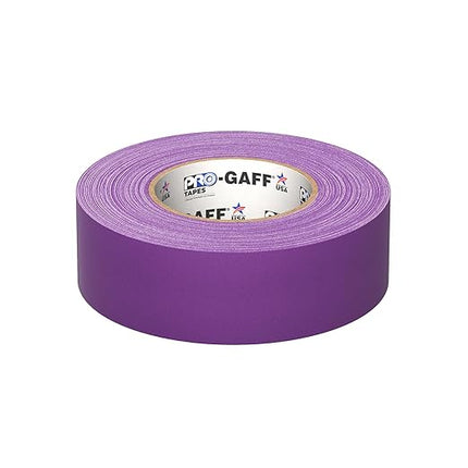 ProTapes Pro Gaff Cinta de tela mate con adhesivo de hule 2" x 55 yardas Purpura