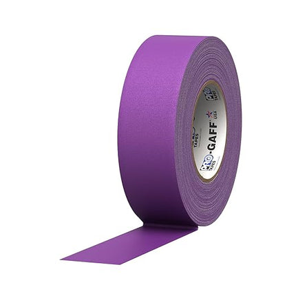 ProTapes Pro Gaff Cinta de tela mate con adhesivo de hule 2" x 55 yardas Purpura
