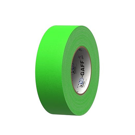 ProTapes Pro Gaff Cinta de tela mate con adhesivo de hule 2" x 55 yardas Verde