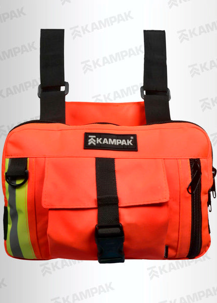 Chest Bag con bandola | Bolso Pecho Antirrobo Reflejante