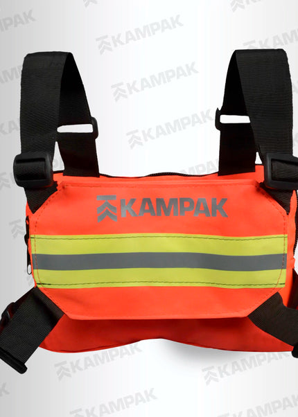 Chest Bag con bandola | Bolso Pecho Antirrobo Reflejante