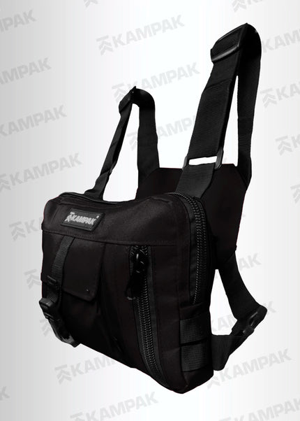 Chest Bag con bandola | Bolso Pecho Antirrobo Reflejante