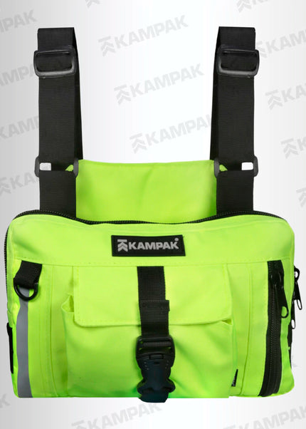 Chest Bag con bandola | Bolso Pecho Antirrobo Reflejante