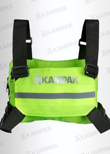 Chest Bag con bandola | Bolso Pecho Antirrobo Reflejante